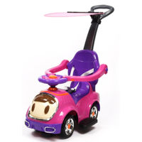 Толокар New World 7831 Space cu maner, roz, 127691