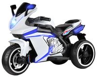 Motocicletă electrică City-Ride cu trei roți pe baterie Alb