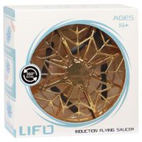 Радиоуправляемая игрушка New World Q6 Mini dronă UFO, aurie, 880250