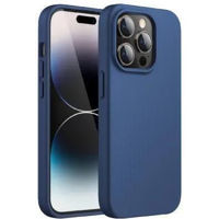 Чехол для смартфона Helmet Case Silicone soft touch iPhone 14 Pro Max, silicone soft touch, Blue