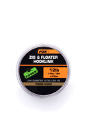 Поводочный материал Fox Zig & Floater Hooklink Trans Khaki 12lb
