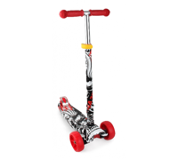 Chipolino Trotineta Croxer Evo DSCRE0205BG graffiti negru