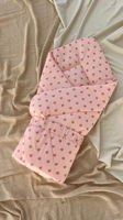 Одеялко-конверт на выписку Special baby (90x90 см) Pink
