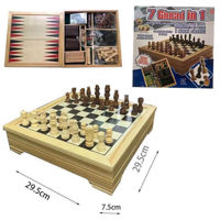 Настольная игра miscellaneous 13132 Шахматная настольная игра 7&1 622526