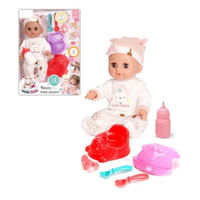 Кукла Essa WZB901-5 Păpușă vorbitoare în costumaș roz cu accesorii