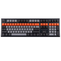 Tastatură Varmilo VBM108 Bot: Lie 108Key, EC V2 Rose, USB-A, EN, White Led, Black