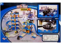 Parcare "Police" 1:64, 100pz multifunctionala