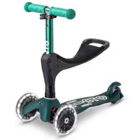 Самокат Micro MMD167 Mini 3in1 Deluxe ECO LED Green