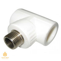 Mуфтовая труба П 25x1/2" белый ППР (20)