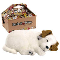 Jucărie de pluș Perfect Petzzz 91-24 Cățeluș Jack Russell Terrier cu imitație de respirație