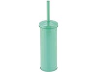 Perie WC cu suport "cilindru" MSV Habana verde, metalic