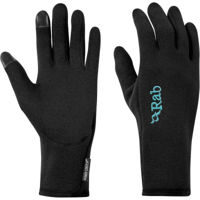 Одежда для спорта Rab Manusi dame Power Stretch Contact Black XS (QAH-56-BL-XS)