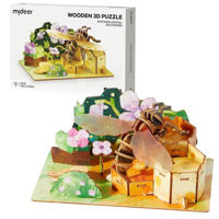 Конструктор Mideer MD1348 Puzzle 3D din lemn Albina, 48elem