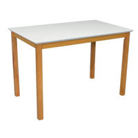 Masă Evelin di Costacurta Gloria White/Bella beech 1140х700х760