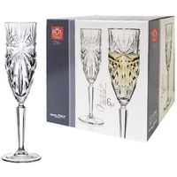 Посуда для напитков RCR 29895 Набор бокалов для шампанского Oasis 6шт, 157ml
