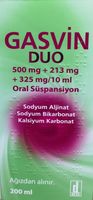 Gasvin DUO susp. orala 500 mg/325 mg/213mg N1