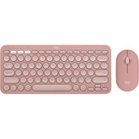 Клавиатура + Мышь Logitech Pebble 2 Combo Rose (RUS)