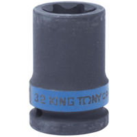 Набор головок, бит, насадок King Tony 657532M головка ударная 3/4" E32