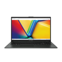 Laptop ASUS 15.6" Vivobook Go 15 E1504FA Black (Ryzen 3 7320U 8Gb 512Gb)