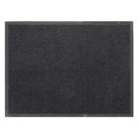Covoraş intrare Luance 56174 Covoras antreu 80x120cm, negru, poliamid/PVC