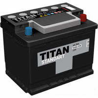 Автомобильный аккумулятор Titan STANDART 60.0 A/h R+ 13 540 A