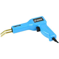 Паяльник MAR-POL M57456R pentru plastic 80W, 0-15A, 230V/50Hz, Albastru