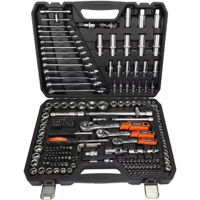 Set de unelte de mână Hoteche 203104 Набор торцевых головок 219шт + трещетка 1/2"&1/4"&3/8"