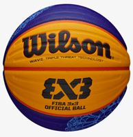 Мяч баскетбольный №3 Wilson FIBA 3X3 MINI Paris WZ301 (11541)