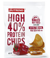 HIGH PROTEIN CHIPS, 40 g, paprika