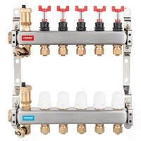 Комплект распределителей Ferro Set Distribuitor 1" x 5 iesir debitmetre SN-RZP05S