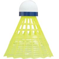 Fluturas badminton "Medium" (nylon, pluta) Talbot Torro Tech450 469183 yellow-blue (4694)