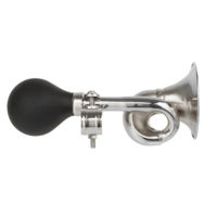 Аксессуар для велосипеда Messingschlager Claxon bicicleta Bugle air horn/chromium plated steel/180 mm long/93,9 decibel
