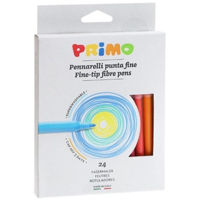 Set de creație Primo Crafts 602PEN24 Carioci lavabile, 24 culori / 2,5 mm
