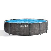 Intex Piscină cu cadru metalic premium, 457×122 cm