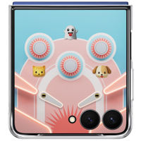 Чехол для смартфона Samsung EF-ZF766 Flip7 Flipsuit Transparent