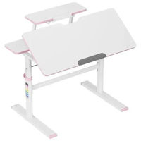Офисный стол Mark Adler Biurko Study 3.7 Pink