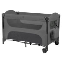 Манеж Kikka Boo 31003010149 Patut pliabil cu 2 niveluri Milky Way Grey 2026