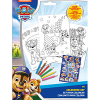 Set de creație KiDS Licensing PW20005 Colouring Set With Stickers Paw Patrol
