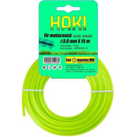 Леска для триммера Haki HFMASA3-15 крученая армиров Ø3мм X 15м