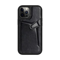 Чехол для смартфона Nillkin Leather Aoge iPhone 12 Pro, Black