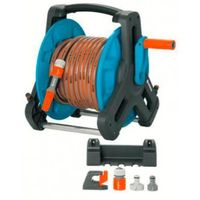 Furtun Gardena 8009-20 (set rola de perete + furtun)