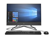 HP AIO 200 G4 Black (21.5" FHD IPS Core i5-10210U 1.6-4.2GHz, 8GB, 256GB, DVD-RW, DOS)