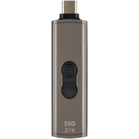 2.0TB  Transcend Portable SSD ESD330C Brown, USB-C 3.1 10Gbps, Metallic Capless/Slider (64.1x19.7x9.