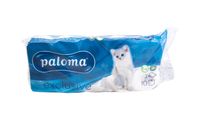 Туалетная бумага Paloma Exclusive, 10 рулонов, трехслойная