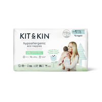 Scutece eco hipoalergenice Kit&Kin 1 (2-5 kg) 40 buc