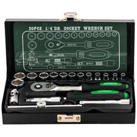 Set de unelte de mână Hitachi-Hikoki Trusa chei tubulare si anterior 1/4" 20 buc