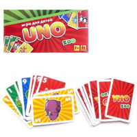 Настольная игра miscellaneous 9425 Joc de masa UNO ZOO 7+ (RU) 30254