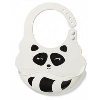 Bavețică BabyOno 0829/01 Baveta din silicon cu incuietoare reglabil /raton