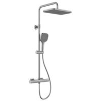 Panou de duș kfa armatura Malaga термостатический PVD оружейная сталь (124033)