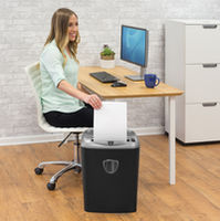 Fellowes PowerShred® 75CS, DIN Level P-4, Cross Cut 4х38mm, Capacity 12sheets, Vol. 27 litr.